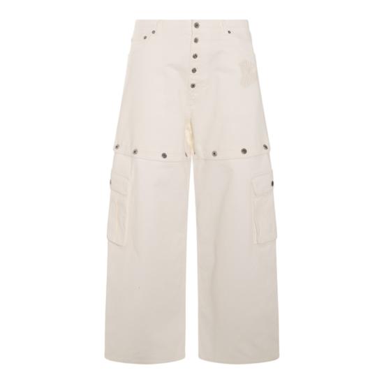 오프화이트 데님 팬츠 OMYA183S24DEN0010202 Neutrals