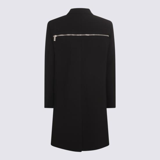  오프화이트 코트 OMER082F23FAB0011010 Black - OFF WHITE