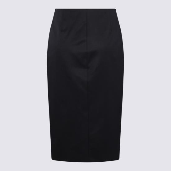  지방시 미디 스커트 BW40R114RQ410 Black - GIVENCHY