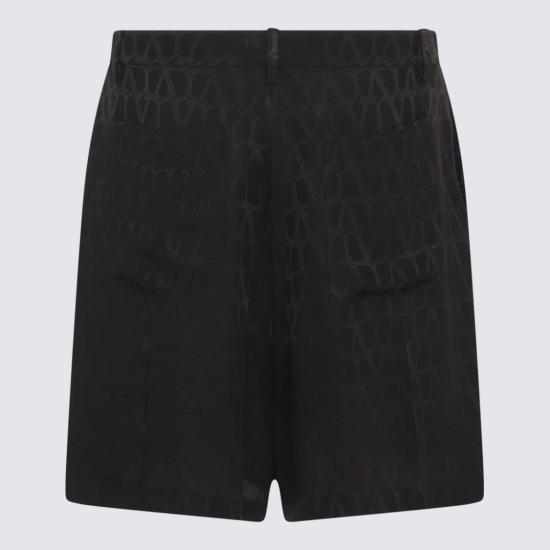  발렌티노 가라바니 숏팬츠 4V3RDD109V1MXM Black - VALENTINO GARAVANI