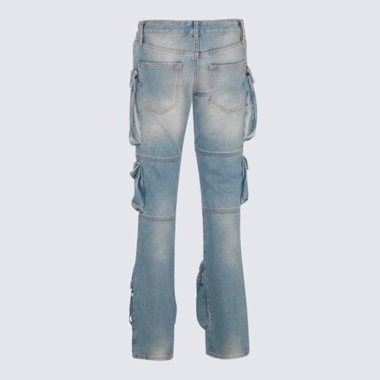  디 아티코 데님 팬츠 241WCP113D073024 Blue - THE ATTICO