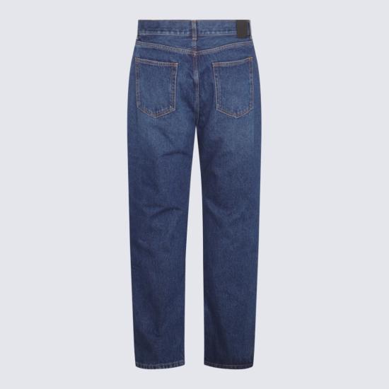  오프화이트 데님 팬츠 OMYA177F23DEN0024400 Blue - OFF WHITE