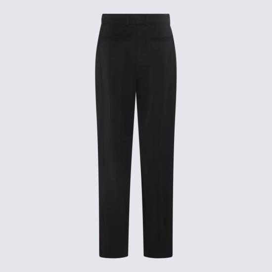  랑방 수트 팬츠 RWTR0010571110 Black - LANVIN