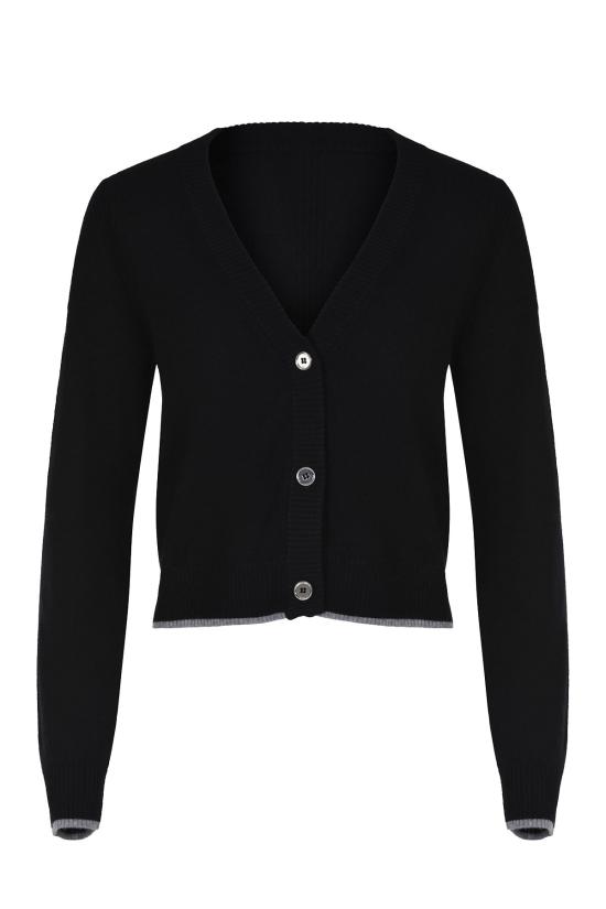 25FW 핑코 가디건 105447A2Q9 Z99 black - PINKO