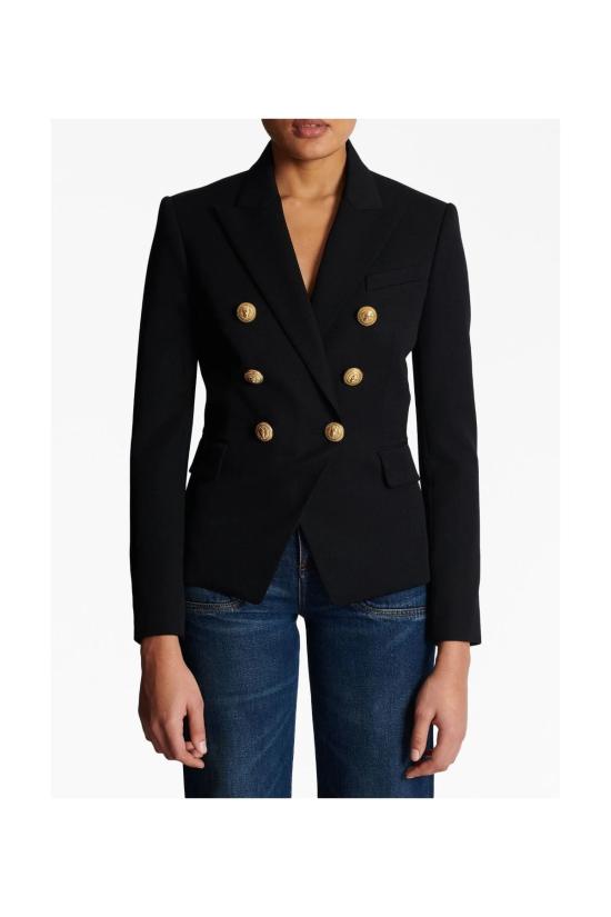  발망 수트 자켓 8F1SH020WC09 black - BALMAIN