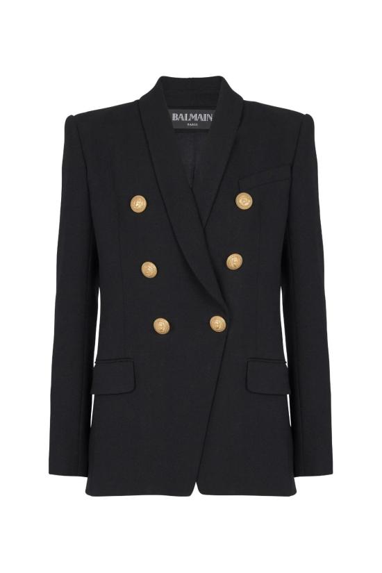  발망 수트 자켓 8F1SH020WC09 black - BALMAIN