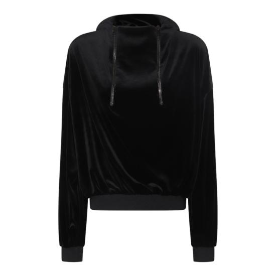  톰포드 후드 티셔츠 FLJ051JEX065LB999 Black