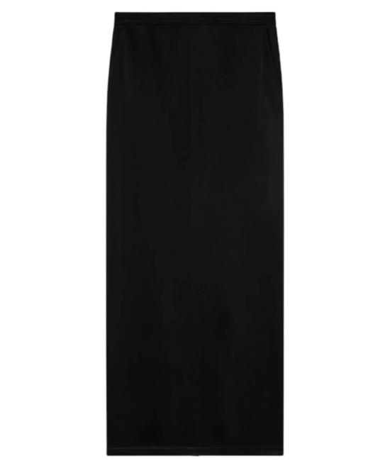  핑코 롱 스커트 104173A24V black