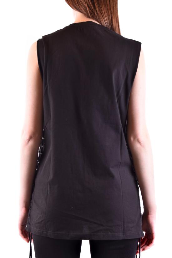  알렉산더 맥퀸 민소매 티셔츠 449741 RH18 1000 black - ALEXANDER MCQUEEN