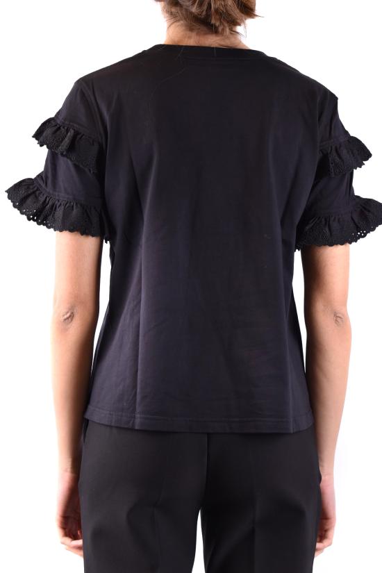  알렉산더 맥퀸 반팔 티셔츠 555487 RMH19 1000 black - ALEXANDER MCQUEEN