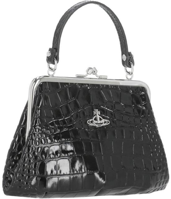 26FW 비비안웨스트우드 그래니 프레임 퍼스 4B010007WL0098N401 BLACK - VIVIENNE WESTWOOD