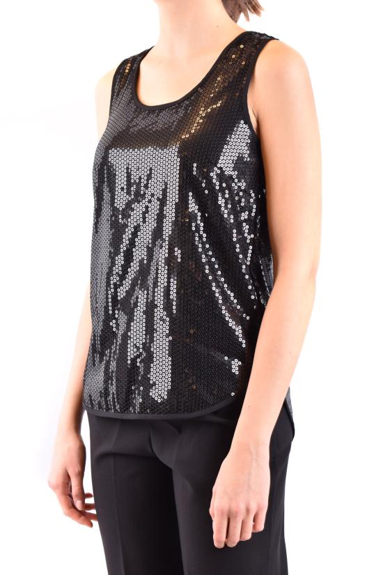  파로쉬 민소매 티셔츠 PLOTTER D3107143 black - PAROSH