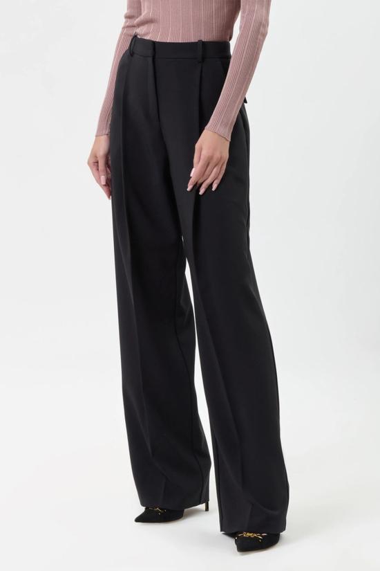 25FW 엘리자베타프랜치 스트레이트 팬츠 PA 125 56E2 V360 black - ELISABETTA FRANCHI