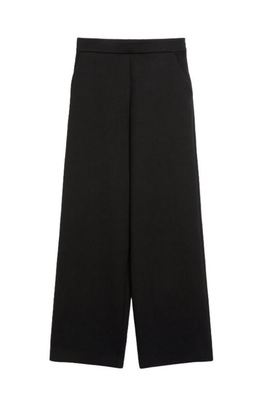  에스막스마라 스트레이트 팬츠 2429786012 black