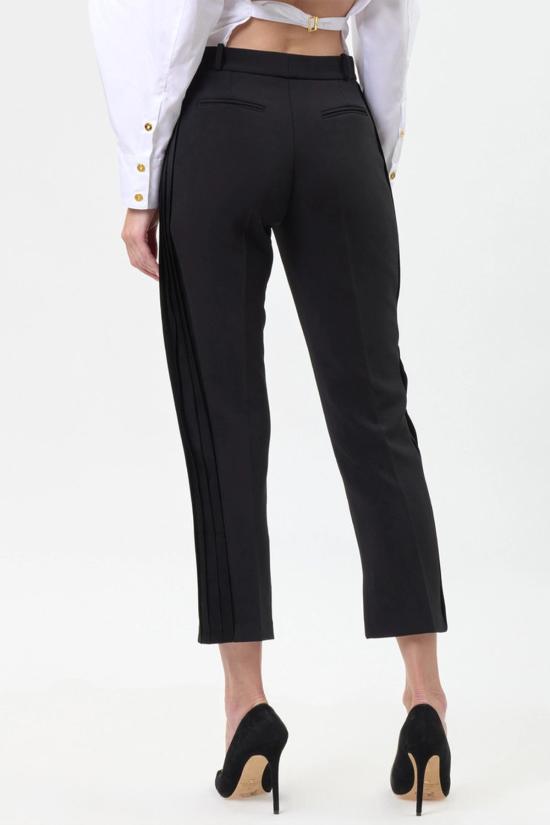 25FW 엘리자베타프랜치 스트레이트 팬츠 PA 088 56E2 V340 black - ELISABETTA FRANCHI
