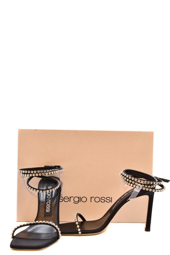  세르지오로시 샌들 B00240 MFN3711498 black - SERGIO ROSSI