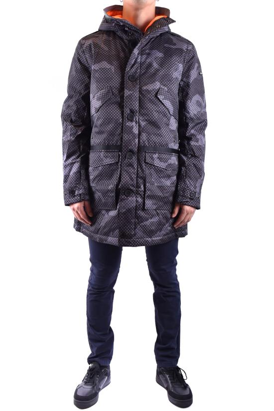  선스트라이프 패딩 21AU10891T black