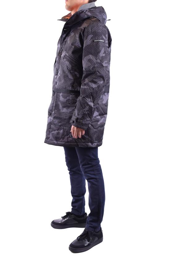  선스트라이프 패딩 21AU10891T black - SUNSTRIPES