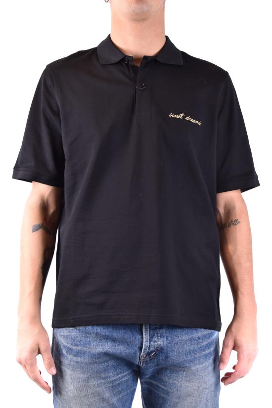  생로랑 폴로 티셔츠 BMK454127Y2TD11039 black