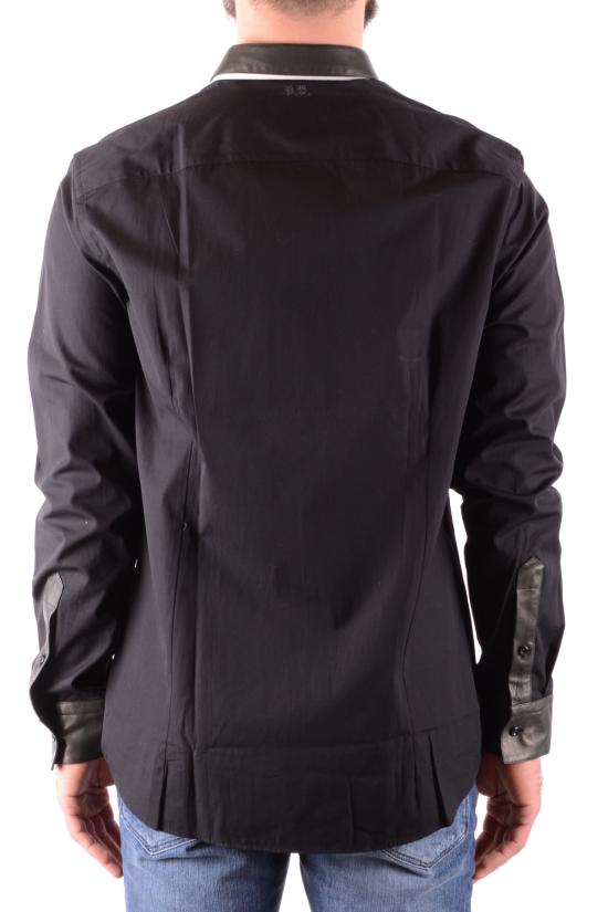  필립 플레인 긴팔 셔츠 WM13 HM330015 black - PHILIPP PLEIN