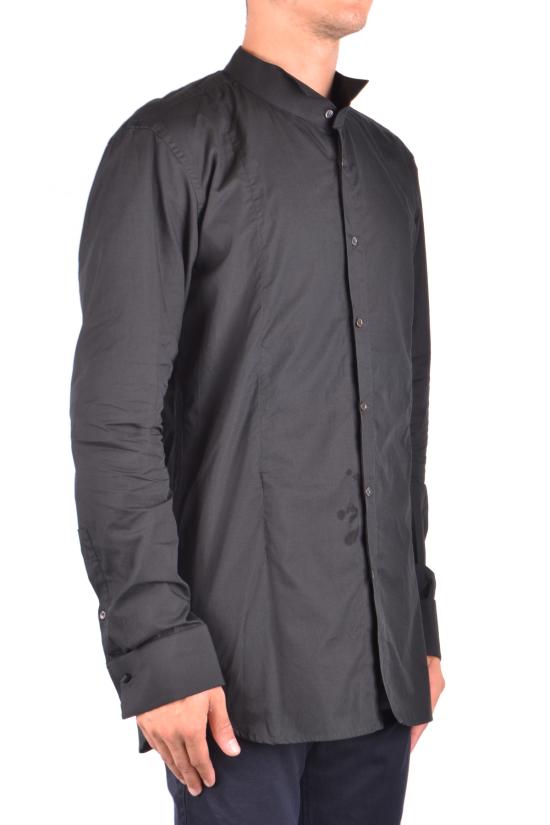  갈리아노 긴팔 셔츠 AUS302A black - GALLIANO