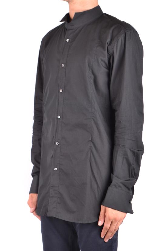  갈리아노 긴팔 셔츠 AUS302A black - GALLIANO