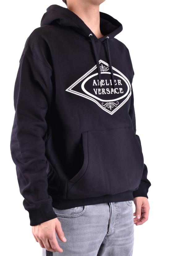  베르사체 후드 티셔츠 A84160A229724A008 black - VERSACE