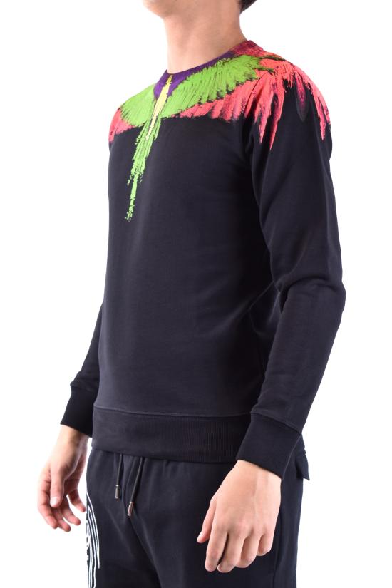  마르셀로 불론 긴팔 티셔츠 CMBA009S196300251088 black - MARCELO BURLON