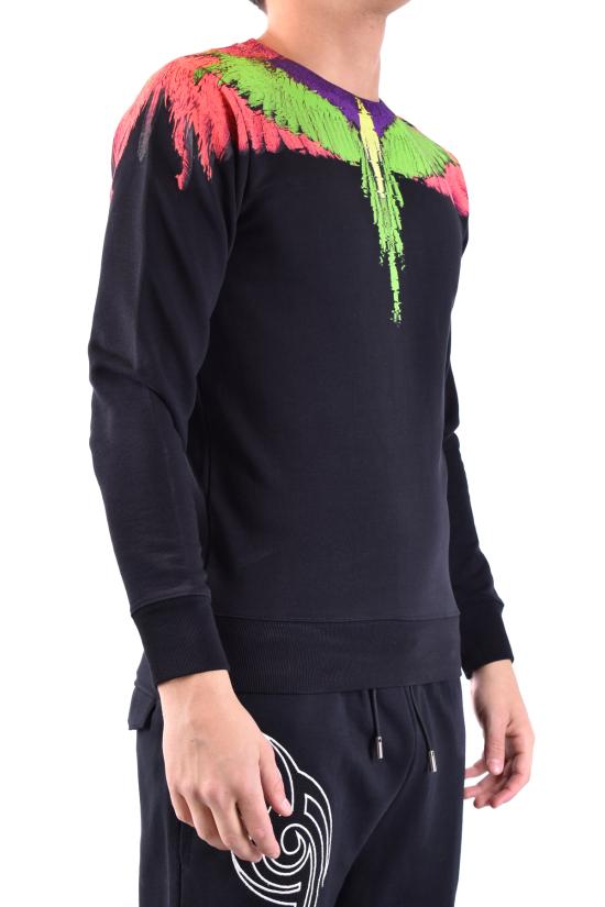  마르셀로 불론 긴팔 티셔츠 CMBA009S196300251088 black - MARCELO BURLON