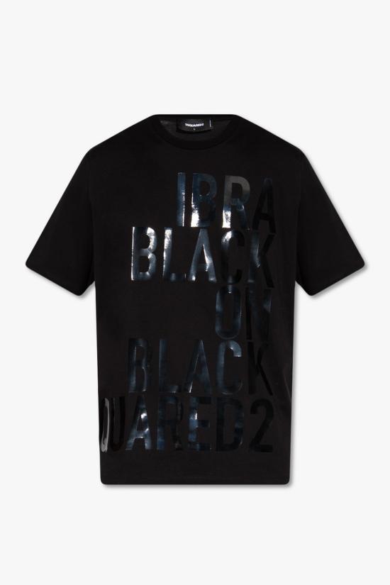  디스퀘어드2 반팔 티셔츠 S78GD0061 S23009 900 black