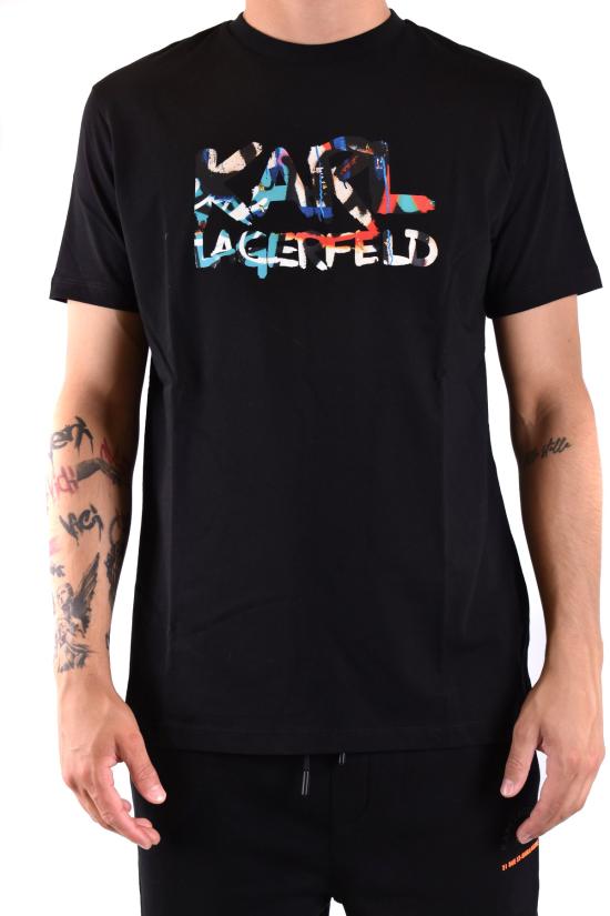  칼라거펠트 반팔 티셔츠 755400 531224 990 black - KARL LAGERFELD