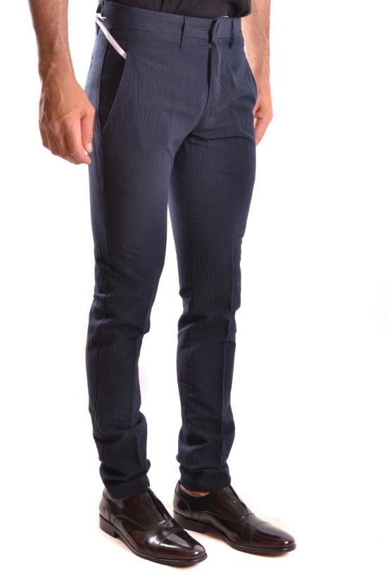  돈답 스트레이트 팬츠 UP235GS021UV black - DONDUP
