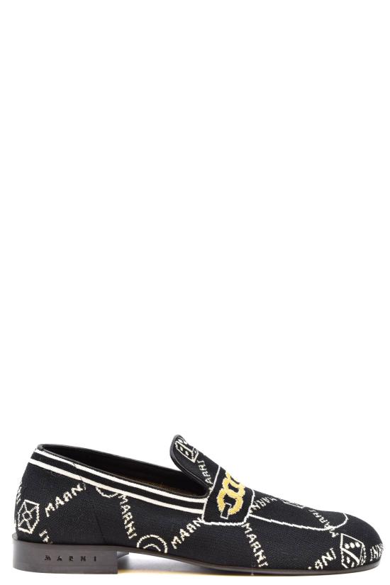  마르니 로퍼 MOMR003802 black