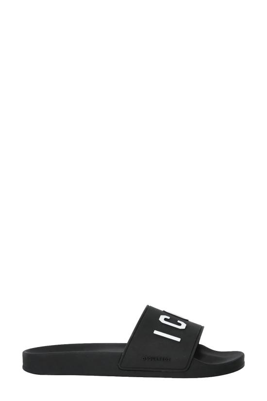  디스퀘어드2 뮬/슬리퍼 FFM0023172035162124 black