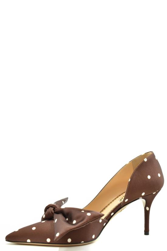  샬롯올림피아 힐/펌프스 OLC208023B brown - CHARLOTTE OLYMPIA