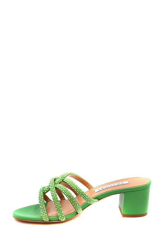  아쿠아주라 샌들 MDCMIS0 NSEPLR green - AQUAZZURA