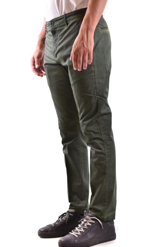  돈답 스트레이트 팬츠 UP570 RSE036X BN9 626 green - DONDUP