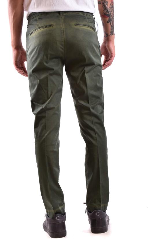  돈답 스트레이트 팬츠 UP570 RSE036X BN9 626 green - DONDUP
