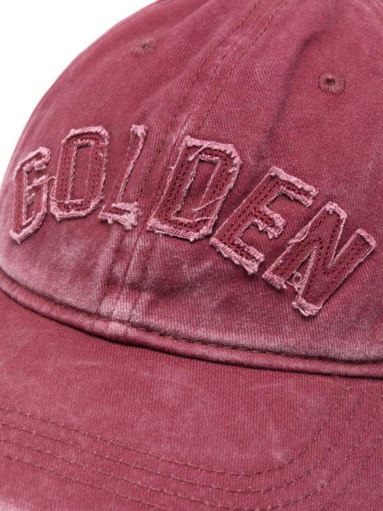 26FW 골든구스 볼캡 GUP02837P00273440233 MAROON - GOLDEN GOOSE