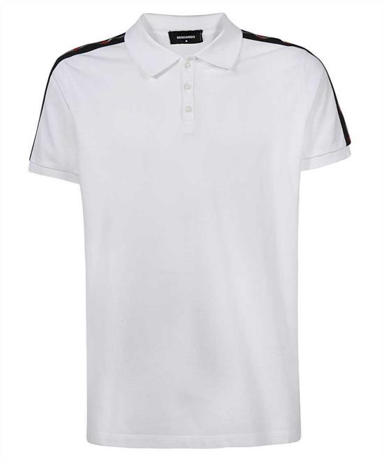  디스퀘어드2 폴로 티셔츠 S74GL0050 100 white