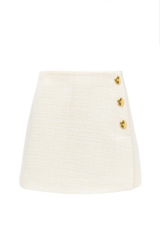 25FW 핑코 숏 스커트 105792 A2VJ white