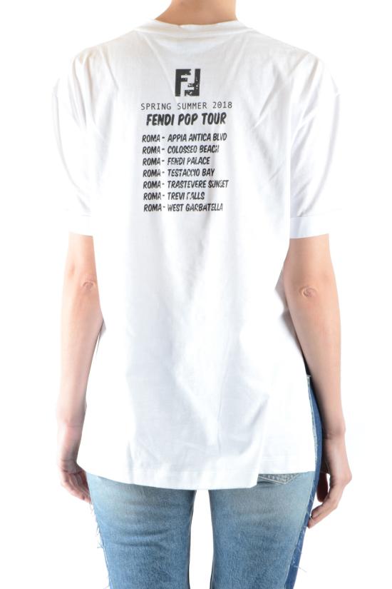  펜디 반팔 티셔츠 FS7011 A3BPF0ZNM white - FENDI
