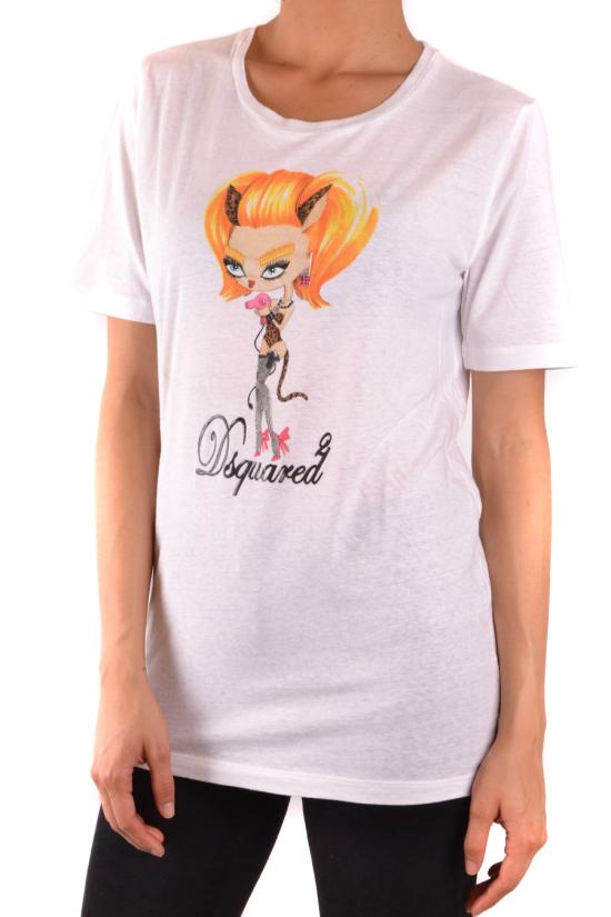  디스퀘어드2 반팔 티셔츠 S20696 S73GC0097 white - DSQUARED2