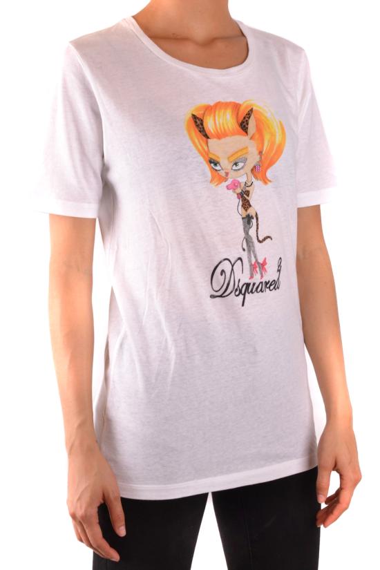  디스퀘어드2 반팔 티셔츠 S20696 S73GC0097 white - DSQUARED2