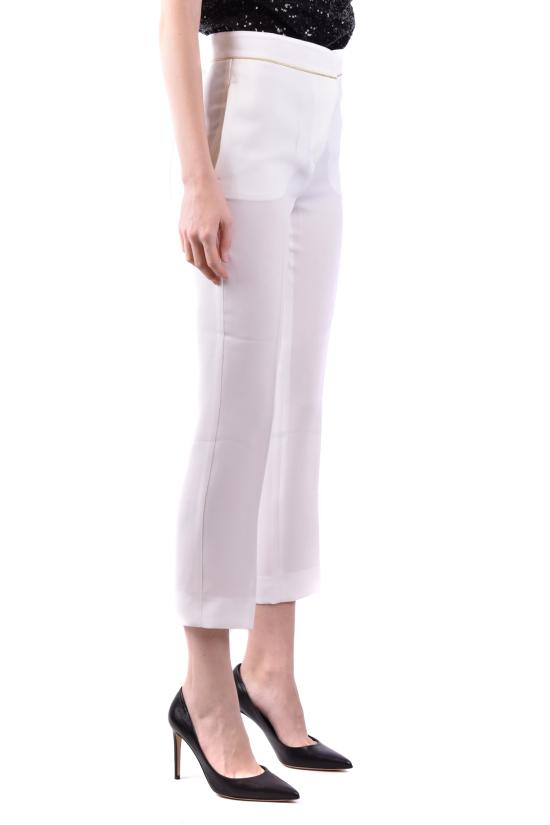  막스마라 스트레이트 팬츠 11310117000 000 001 white - MAX MARA