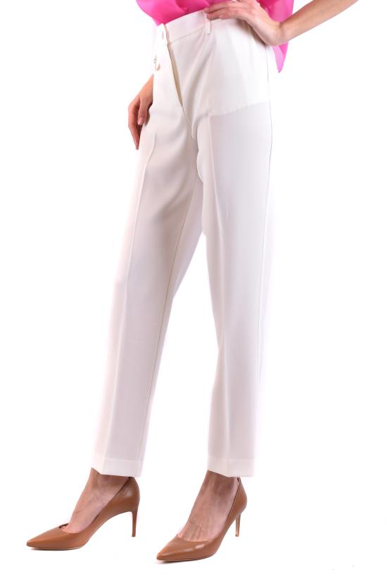  블루마린 스트레이트 팬츠 20609 98 white - BLUMARINE