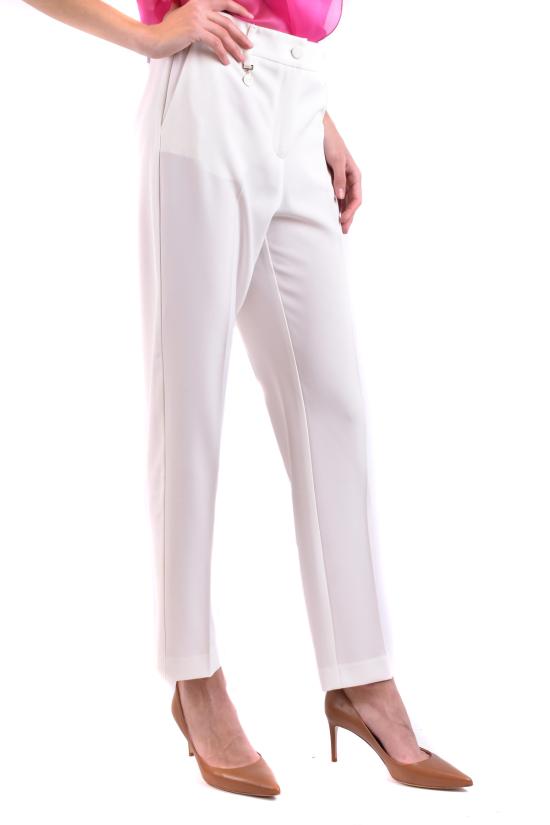  블루마린 스트레이트 팬츠 20609 98 white - BLUMARINE