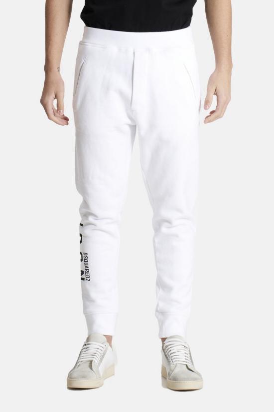  디스퀘어드2 트레이닝/조거 팬츠 S79KA0002 100 white