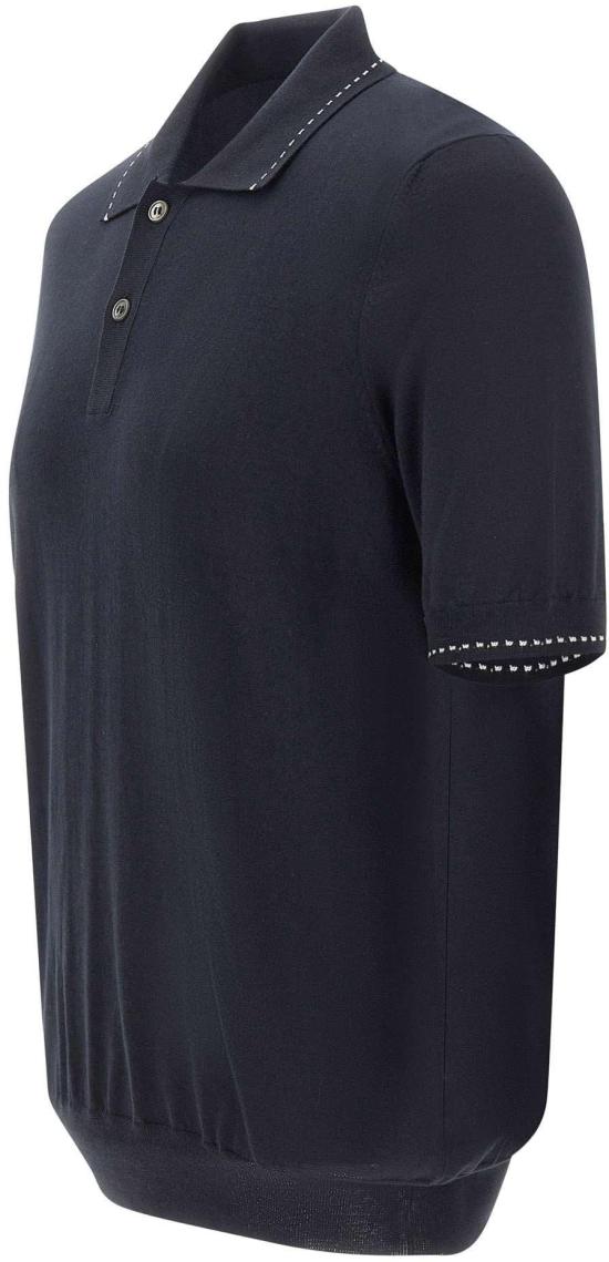 26SS 그랑싸쏘 폴로 티셔츠 4314216224598 BLACK - GRAN SASSO
