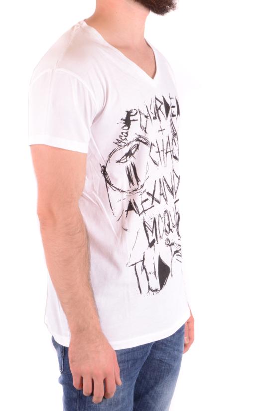  알렉산더 맥퀸 반팔 티셔츠 9604 UP60 2012 white - ALEXANDER MCQUEEN